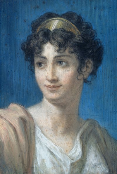 Porträt von Mademoiselle Georges (1787-1867) von French School